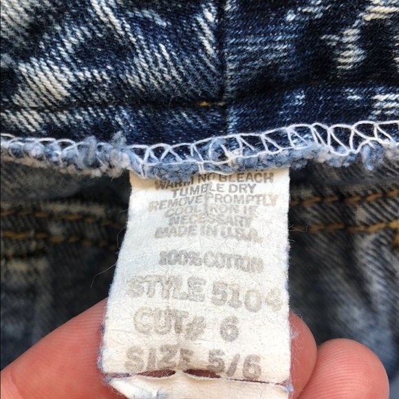 (Sold) Vintage JOAN D'ARC High Rise Acid Washed Mo - Picture 6 of 8